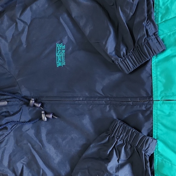 WINDRIVER OUTFITTING CO. MEN'S FIT LIKE LARGE BUT SMALL TAG WINDBREAKER JACKET - Picture 2 of 9